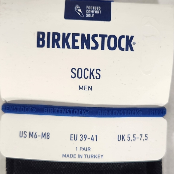 NWT Men's Birkenstock Support Sole Socks - Picture 3 of 9